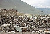 Ladakh - nomad winter shelter close to Tso-Kar 